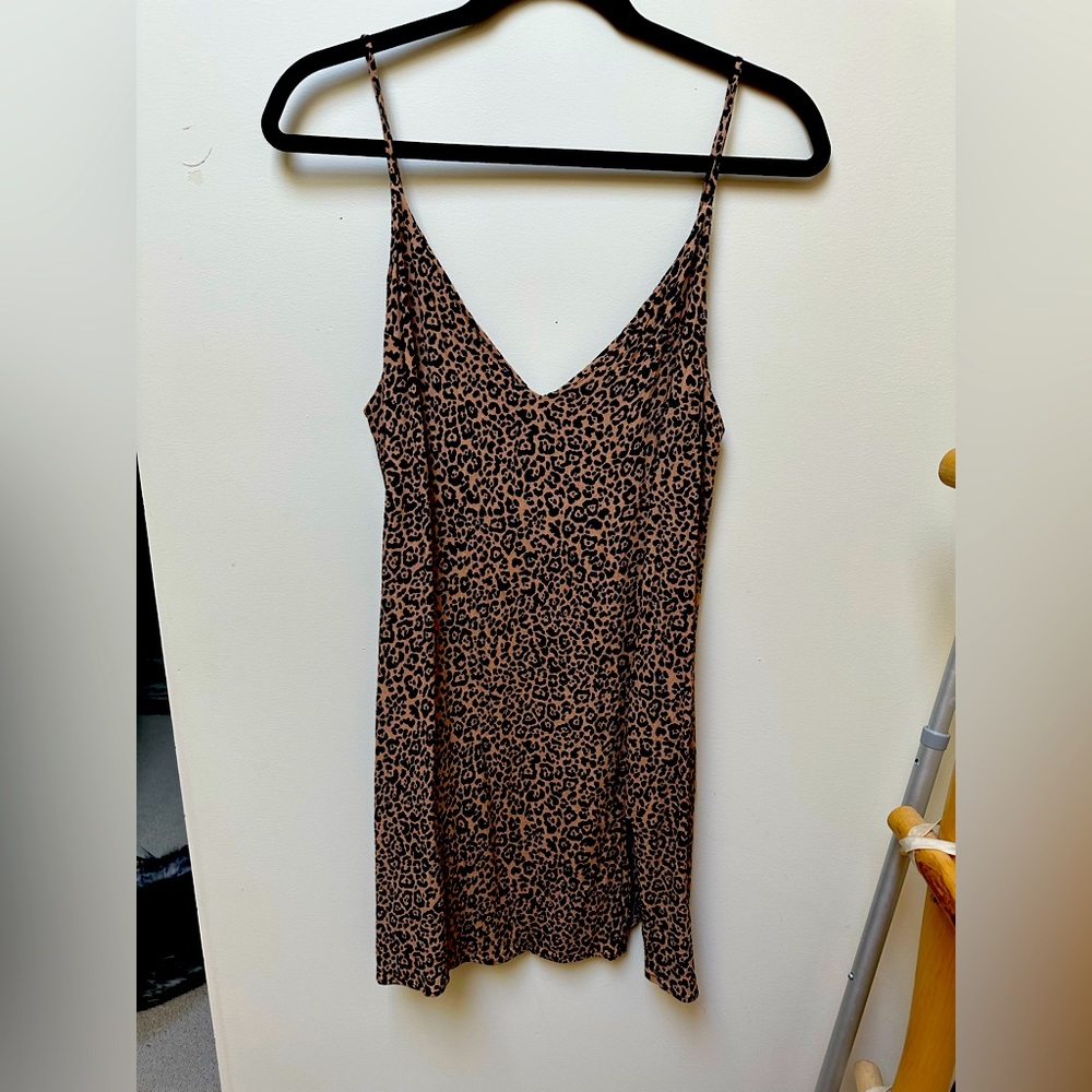 Reformation Cheetah Mini Dress